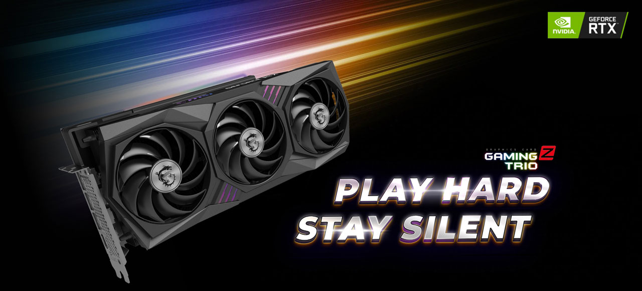 MSI Gaming GeForce RTX 3070 Video Card RTX 3070 GAMING Z TRIO